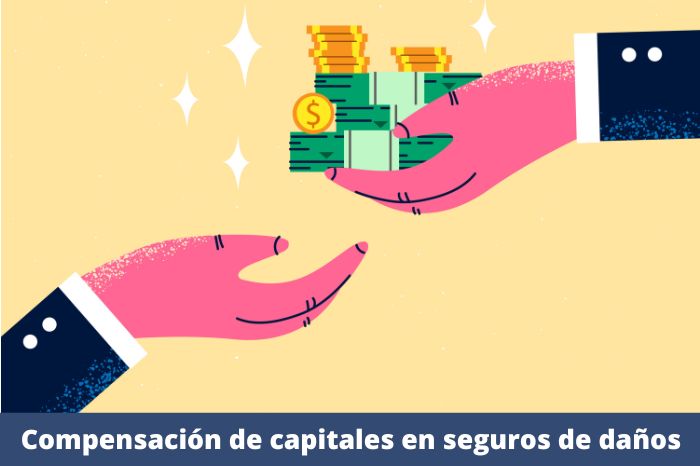 Compensación de capitales en seguros de daños