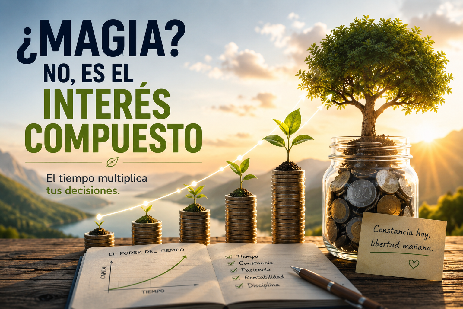 ¿Magia? No, es el Interés Compuesto