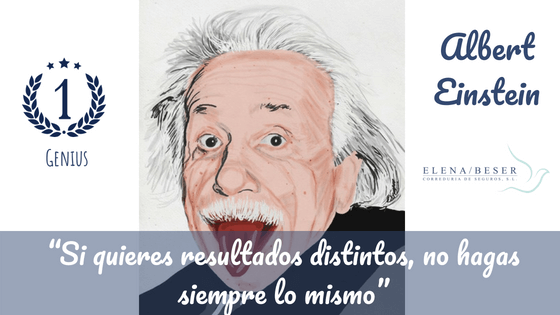Cita Albert Einstein - Resultados distintos
