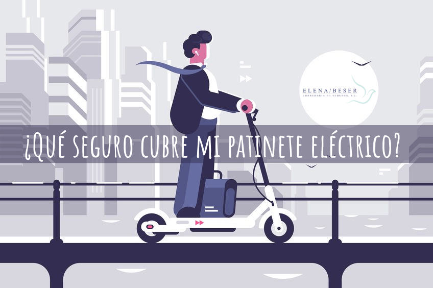 ¿Qué seguro cubre mi patinete eléctrico?